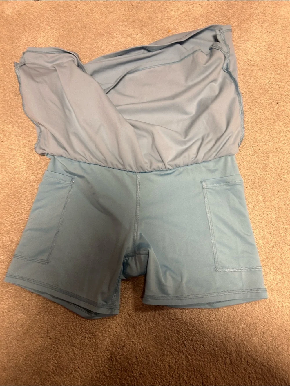 all in motion Light Blue Girls Athletic Skort size XL